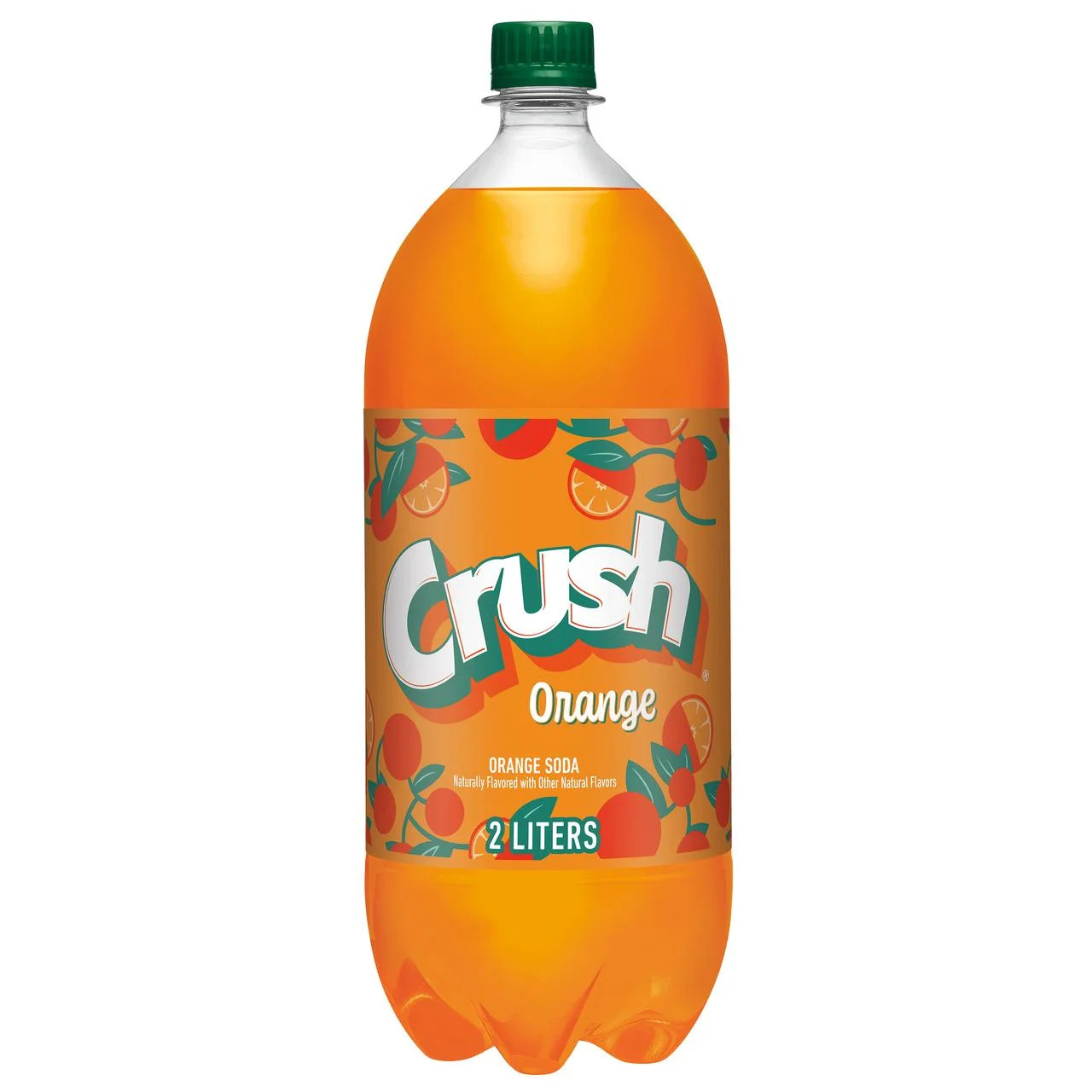 Crush Caffeine Free Orange Soda Pop, 2 L, Bottle | Walmart (US)