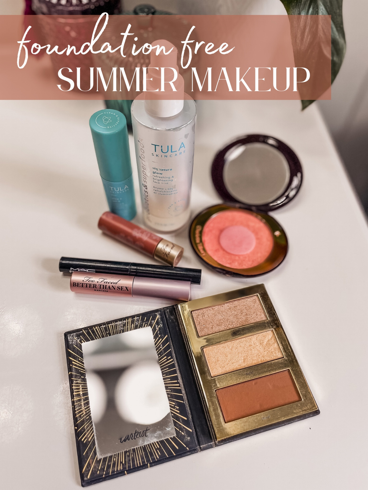 Inspired by TikTok’s “clean girl” makeup trends, I’ve been ditching my foundation for most of the summer, and have been loving the lightweight easy makeup routine! 

#LTKbeauty #LTKBacktoSchool #LTKSeasonal