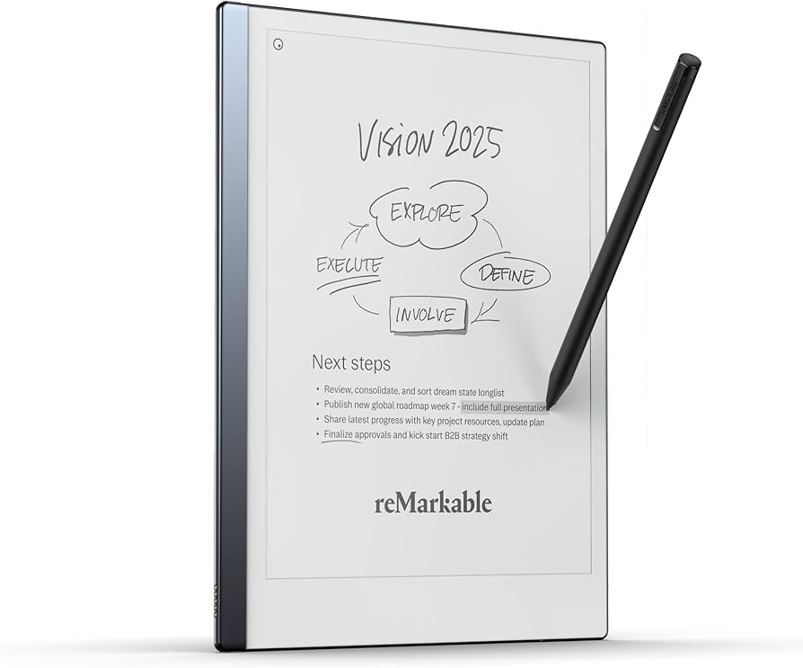 reMarkable Starter Bundle – reMarkable 2 is The Original Paper Tablet | Includes Black and Whit... | Amazon (US)