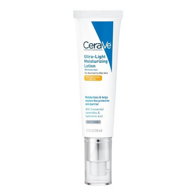 CeraVe Ultra-Light Face Lotion Moisturizer with Sunscreen - SPF 30 – 1.7oz | Target