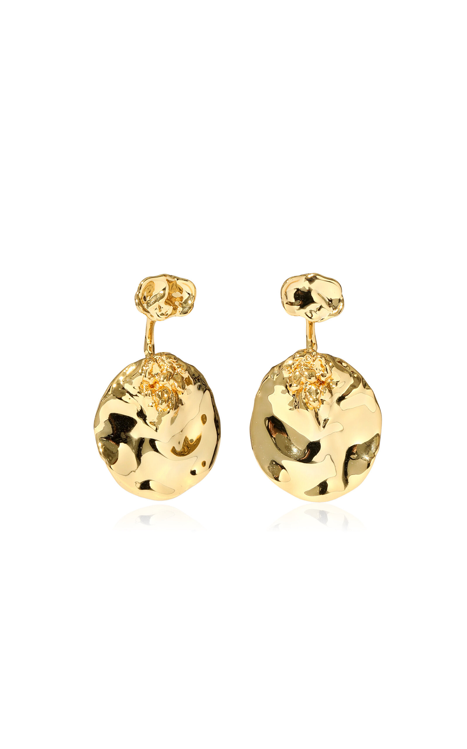 Brut Gold Coin Front Back Earring | Moda Operandi (Global)