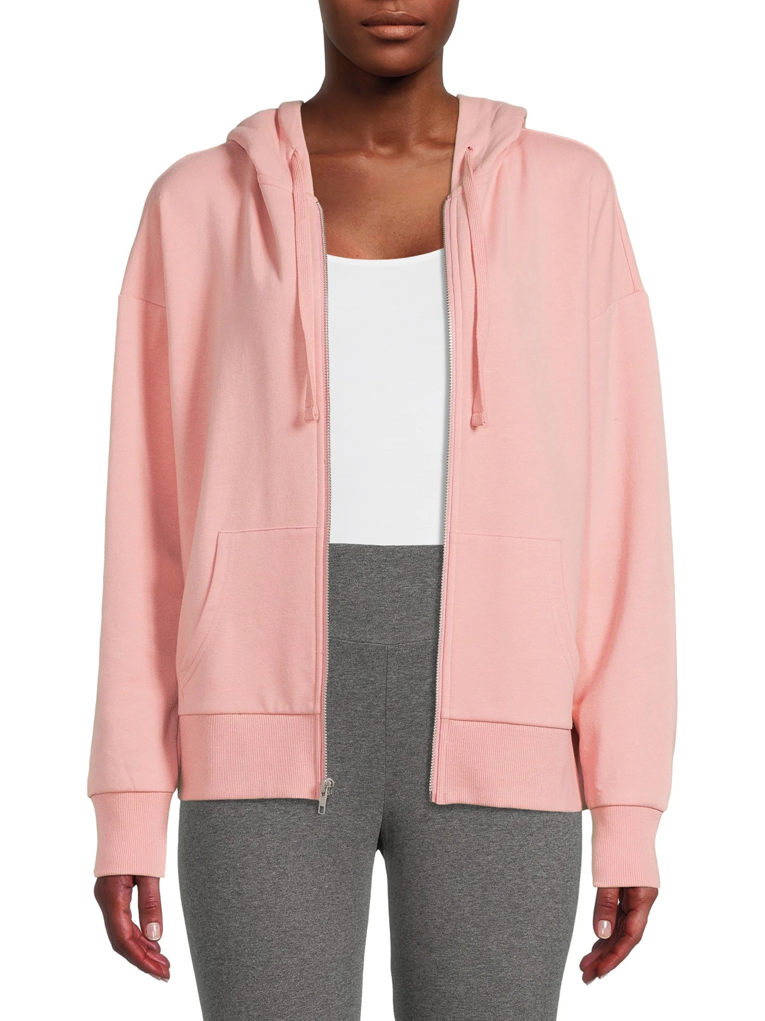 Time and Tru Women's Zip Up Hoodie | Walmart (US)