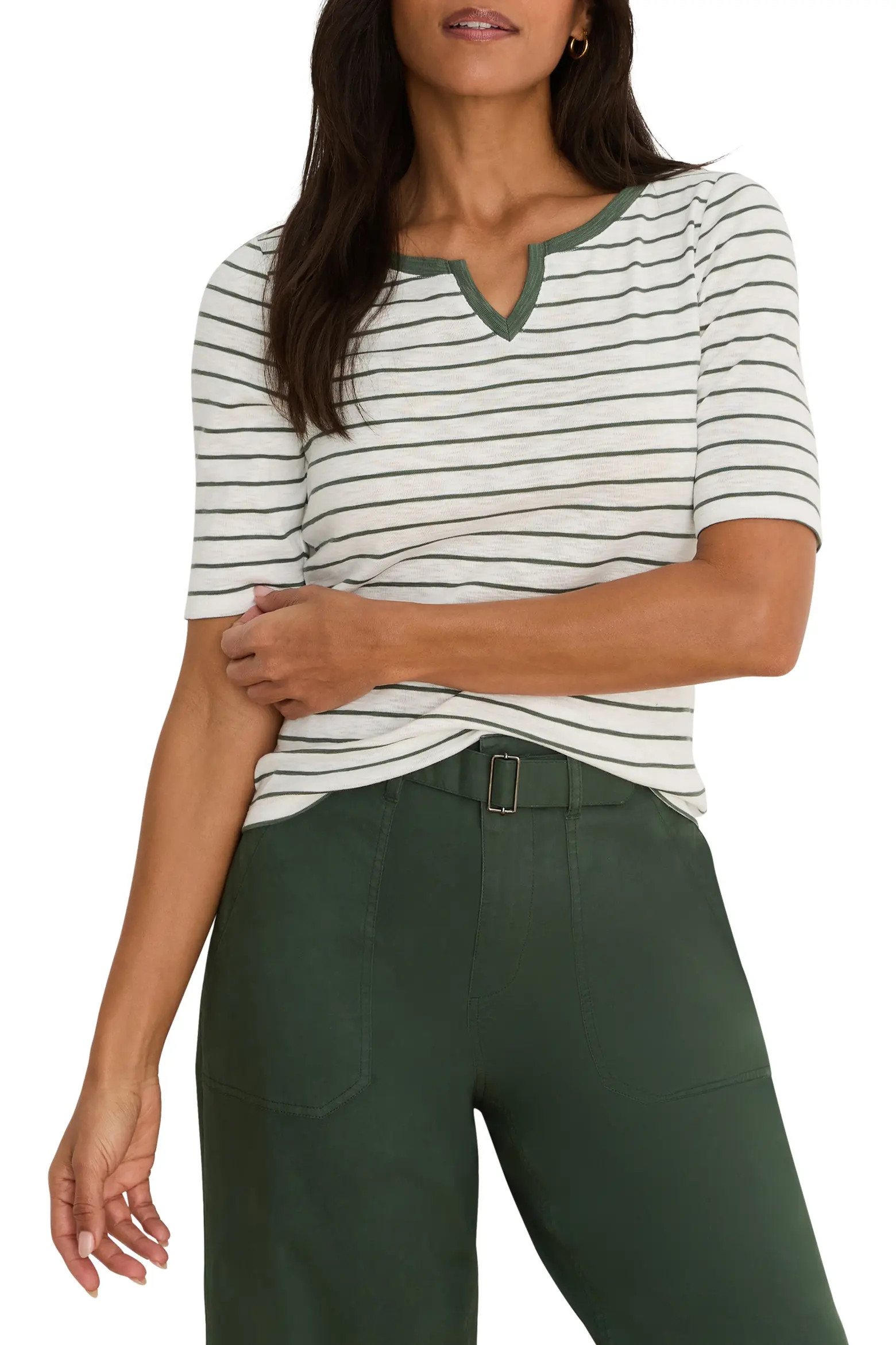 Stripe Cotton Top (Women) | Nordstrom | Nordstrom