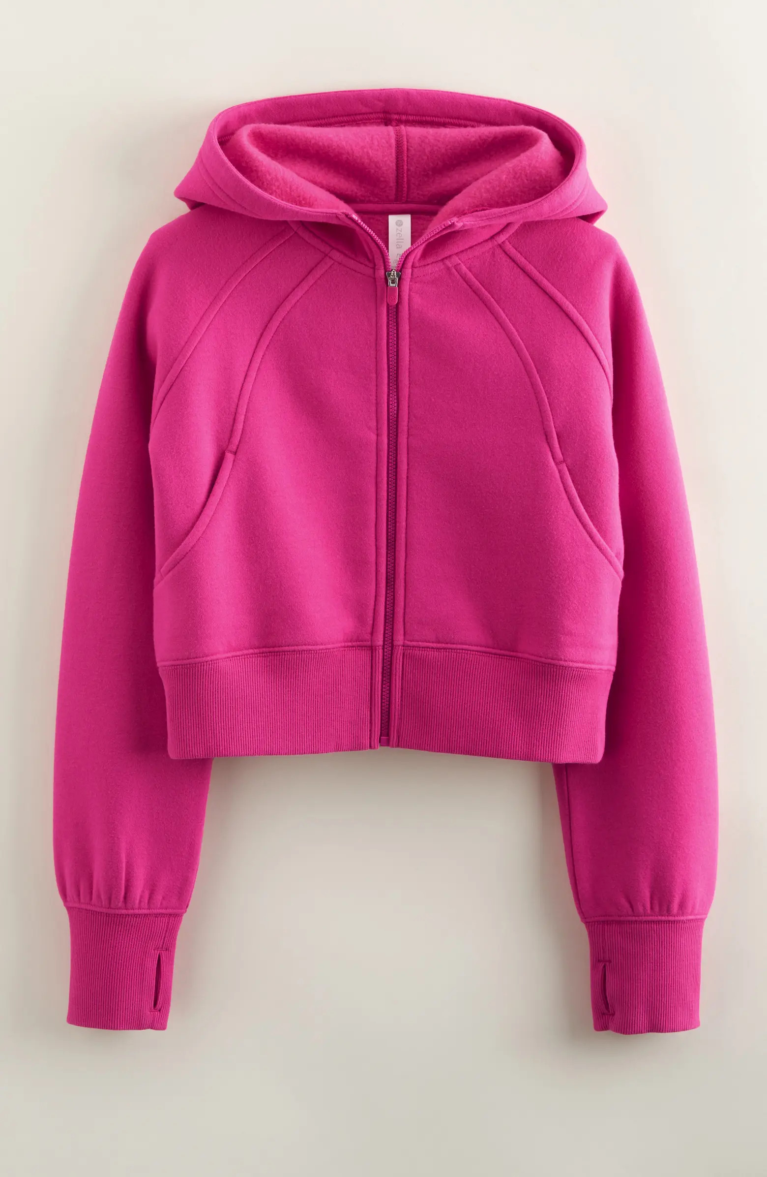 Zella Girl Kids' Cloud Fleece Full Zip Hoodie | Nordstrom | Nordstrom