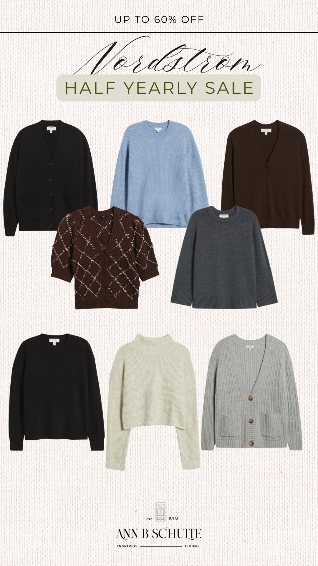 Nordstrom’s Half Yearly Sale is serving up to 60% off and endless style upgrades. The perfect excuse to refresh your wardrobe favorites. ✨🛍️❄️ #Nordstrom #HalfYearlySale #LTKSale #WinterStyle #WardrobeRefresh #OOTD #StyleInspo #LTKFashion #FashionFinds #ChicLooks 

 #LTKootd #LTKSeasonal #LTKSaleAlert