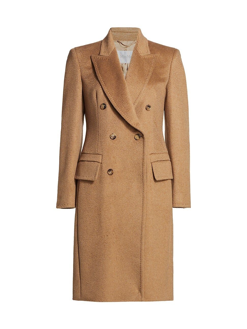 Max Mara Women's Patrik Camel Wool Coat - Camel - Size 2 | Saks Fifth Avenue