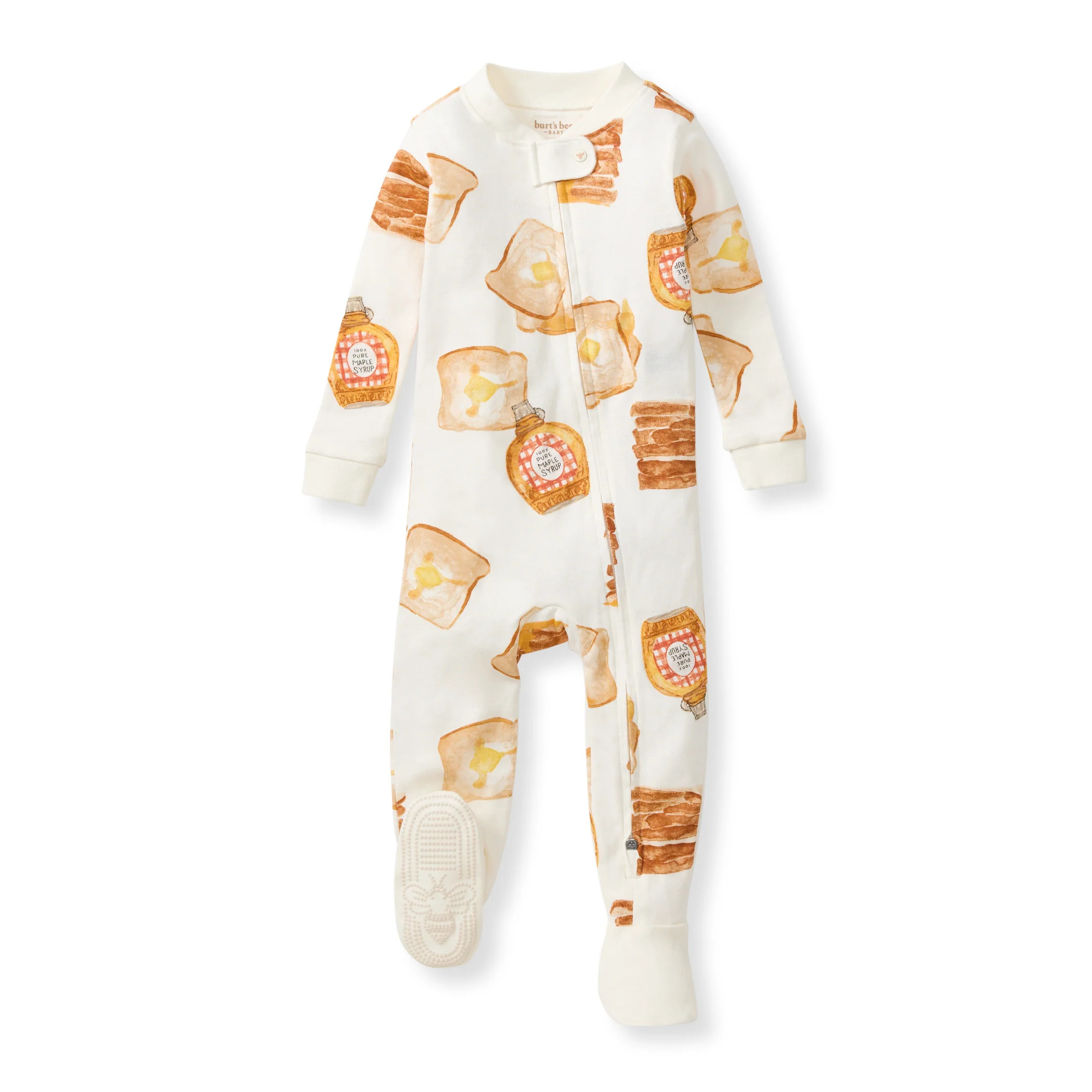 French Toast Organic Cotton Sleeper | Burts Bees Baby