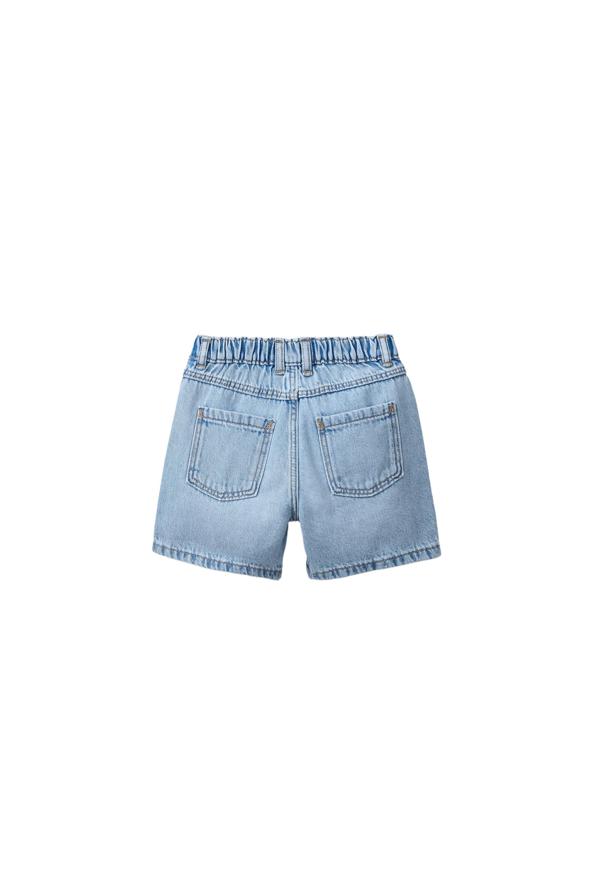 BAGGY DENIM SHORTS | Zara US