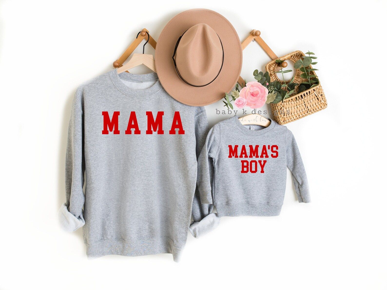 Mama or Mama's Boy block Sweatshirt Mama Sweatshirt | Etsy | Etsy (US)