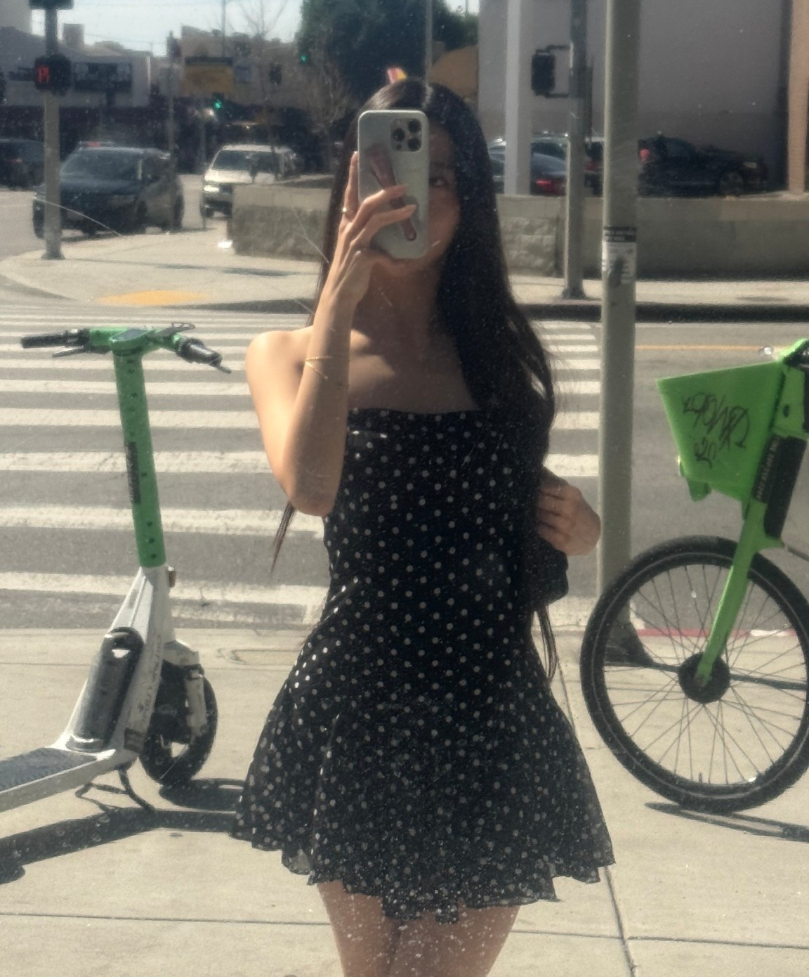 polka dot mini dress for spring outfit of the day

#LTKSpringSale #LTKspringtrends #LTKspring