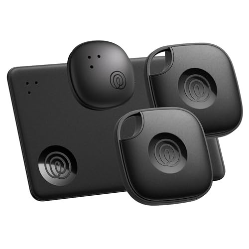 Life360 Tile Essentials - Bluetooth Trackers & Item Locators for Keys, Wallets, Remotes & More; Easily Find All Your Things. Both iOS and Android Compatible. 4-Pack (Mates/Slim/Sticker) | Amazon (US)
