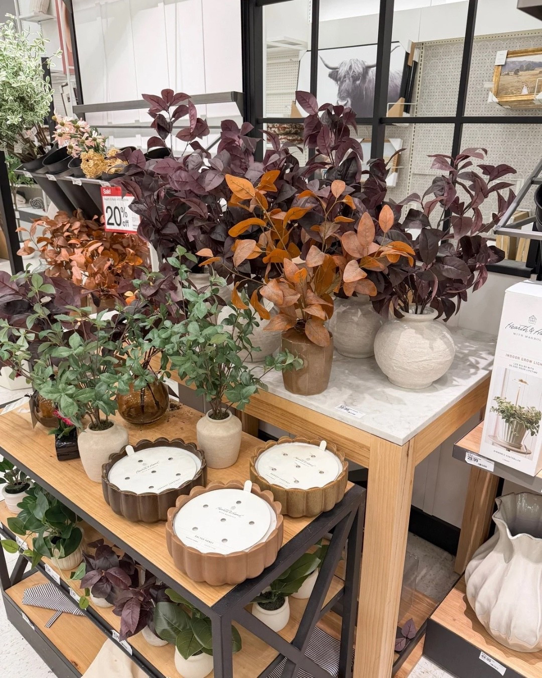 Hearth & hand, fall decor, fall season, on sale, new deal alert, target, seasonal decor, artificial plants, candles, scalloped edges, 

#LTKFallSale #LTKSaleAlert #LTKHome