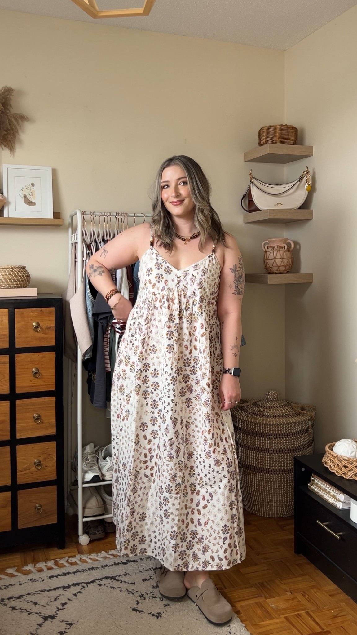 Love this boho maxi dress from Old Navy! Wearing my usual size L. Canadian link under “similar products". So pretty for summer and can be dressed up or down! Sundress, summer dresses


#LTKsummer #LTKdresses #LTKmidsize
