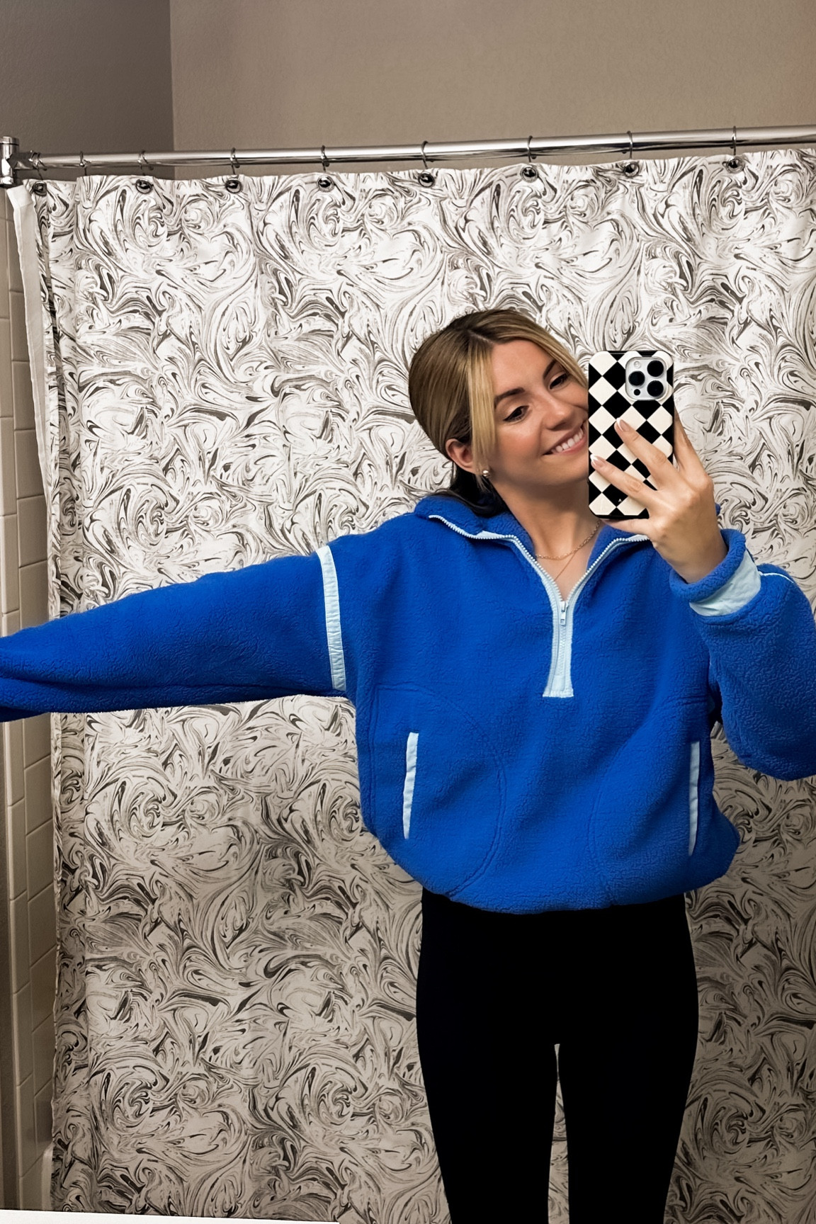 Cozy Sherpa fleece jacket in blue, free people jacket dupe, Amazon jacket, Amazon finds, Amazon free people jackett

#LTKU #LTKfitness #LTKstyletip