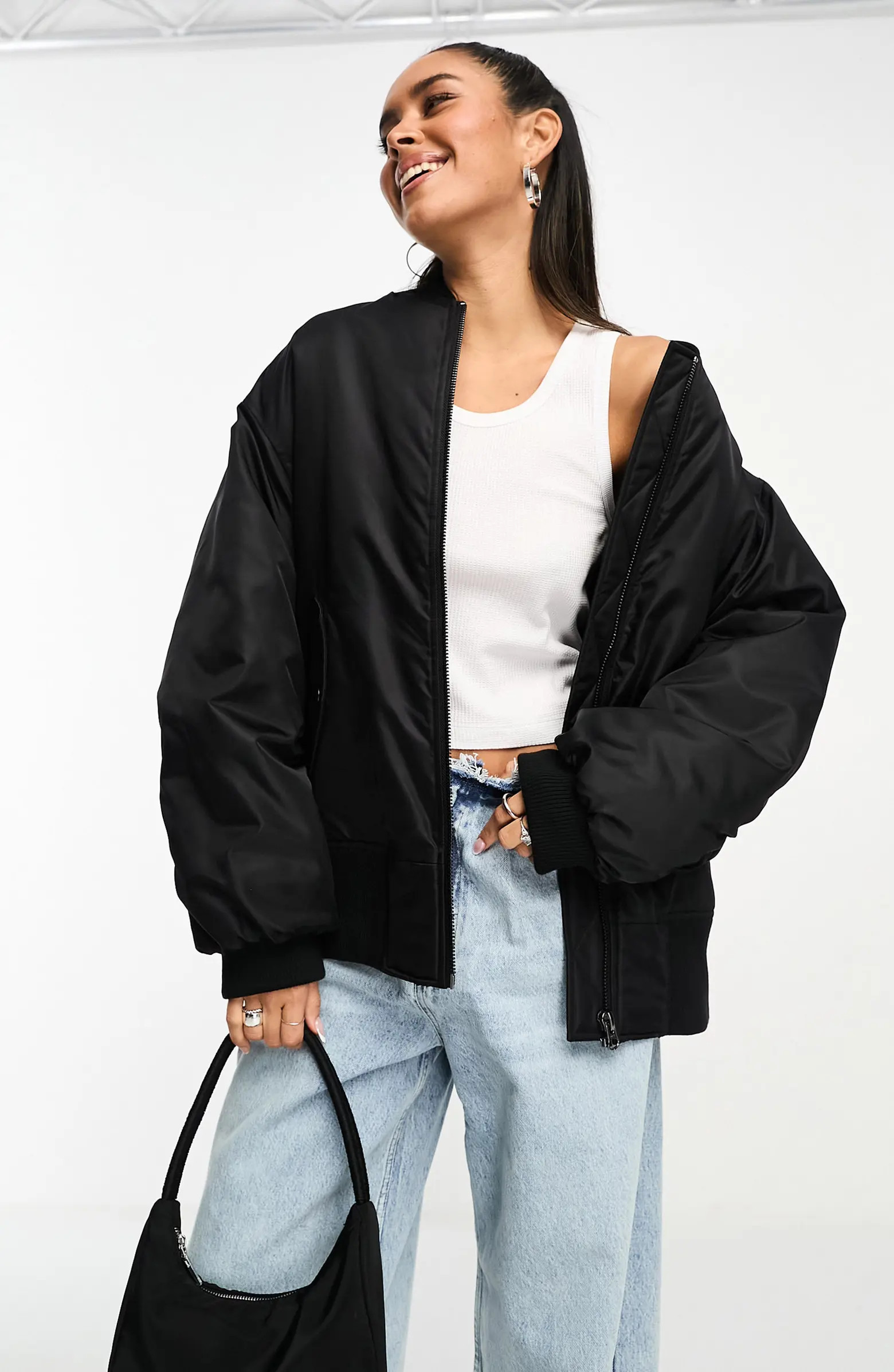 Oversize Bomber Jacket | Nordstrom