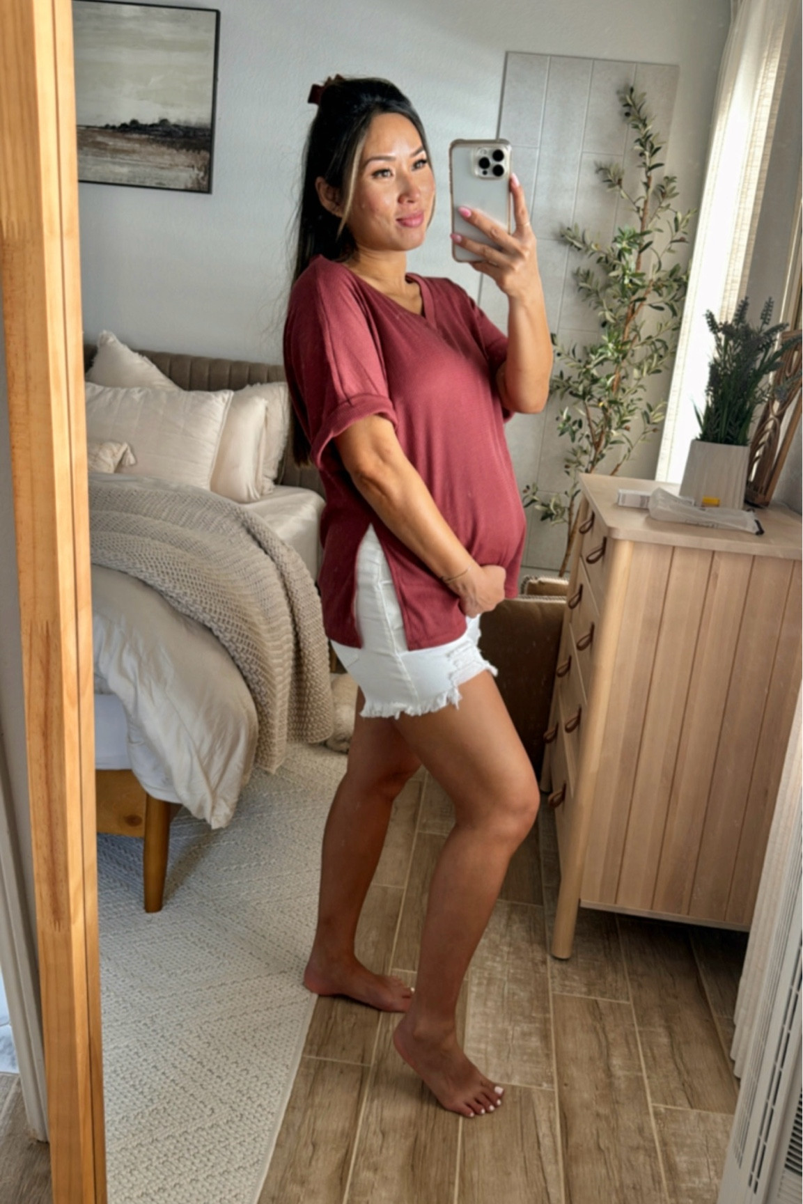 Maternity Short 🥰

#LTKBump #LTKFamily #LTKStyleTip