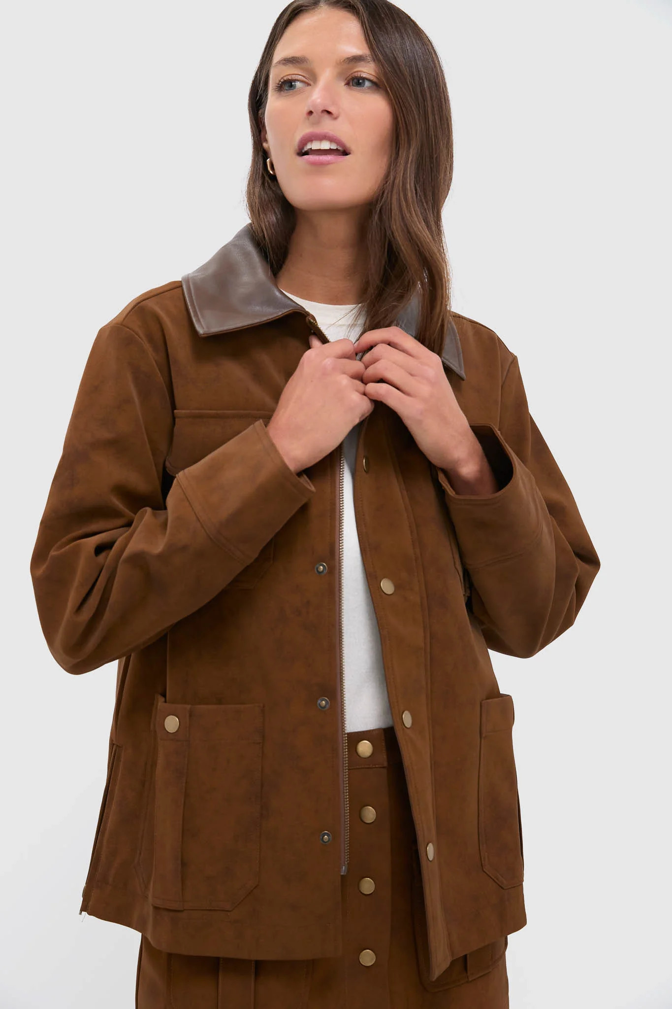 Brown Eloise Chore Jacket | Tuckernuck (US)