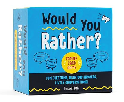 Would You Rather? Family Card Game: Fun Questions, Hilarious Answers, Lively Conversations!      ... | Amazon (US)