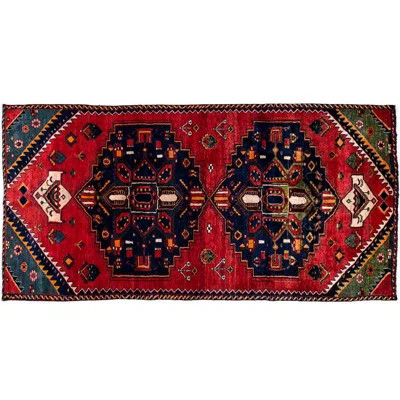 Beejay One-of-a-Kind 4'6" x 9'7" 1970s Area Rug in Red/Black | Wayfair North America