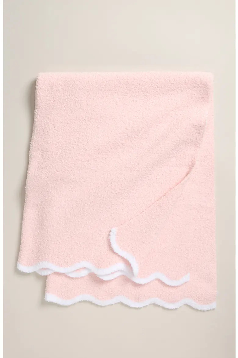 Scallop Trim Chenille Blanket | Nordstrom | Nordstrom