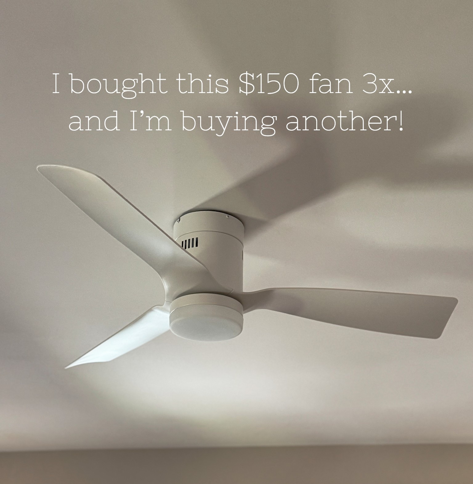 You can’t beat this deal!
It’s chic, sleek and under $200. Comes with remote and custom light settings. Super easy to install, too! 🙌🏽

#Fan #CeilingFan #Home #sale #LaborDay #TimelessStyle #Homestyle #Interiors

#LTKStyleTip #LTKSaleAlert #LTKHome