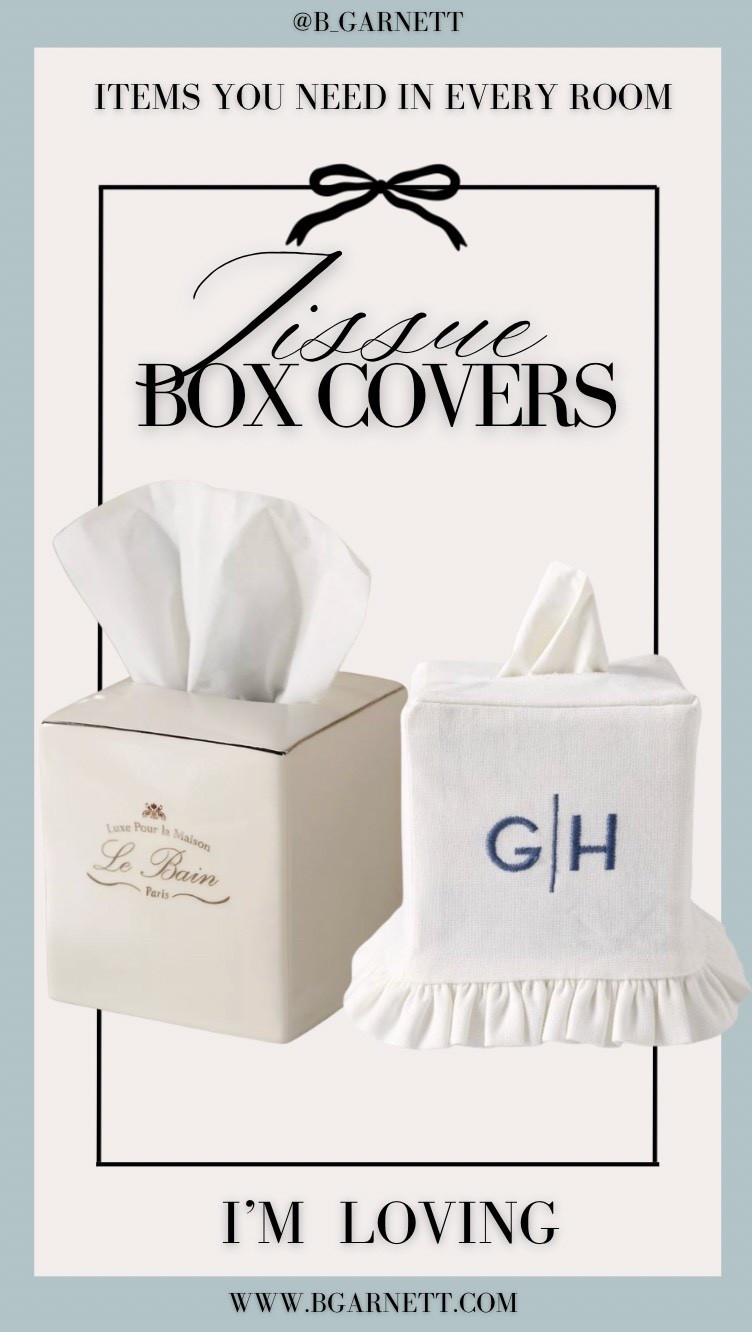 Tissue box covers I’m living for every room of the new house 

Home decor | bathroom decor 

#LTKHome #LTKSaleAlert #LTKdayinmylife