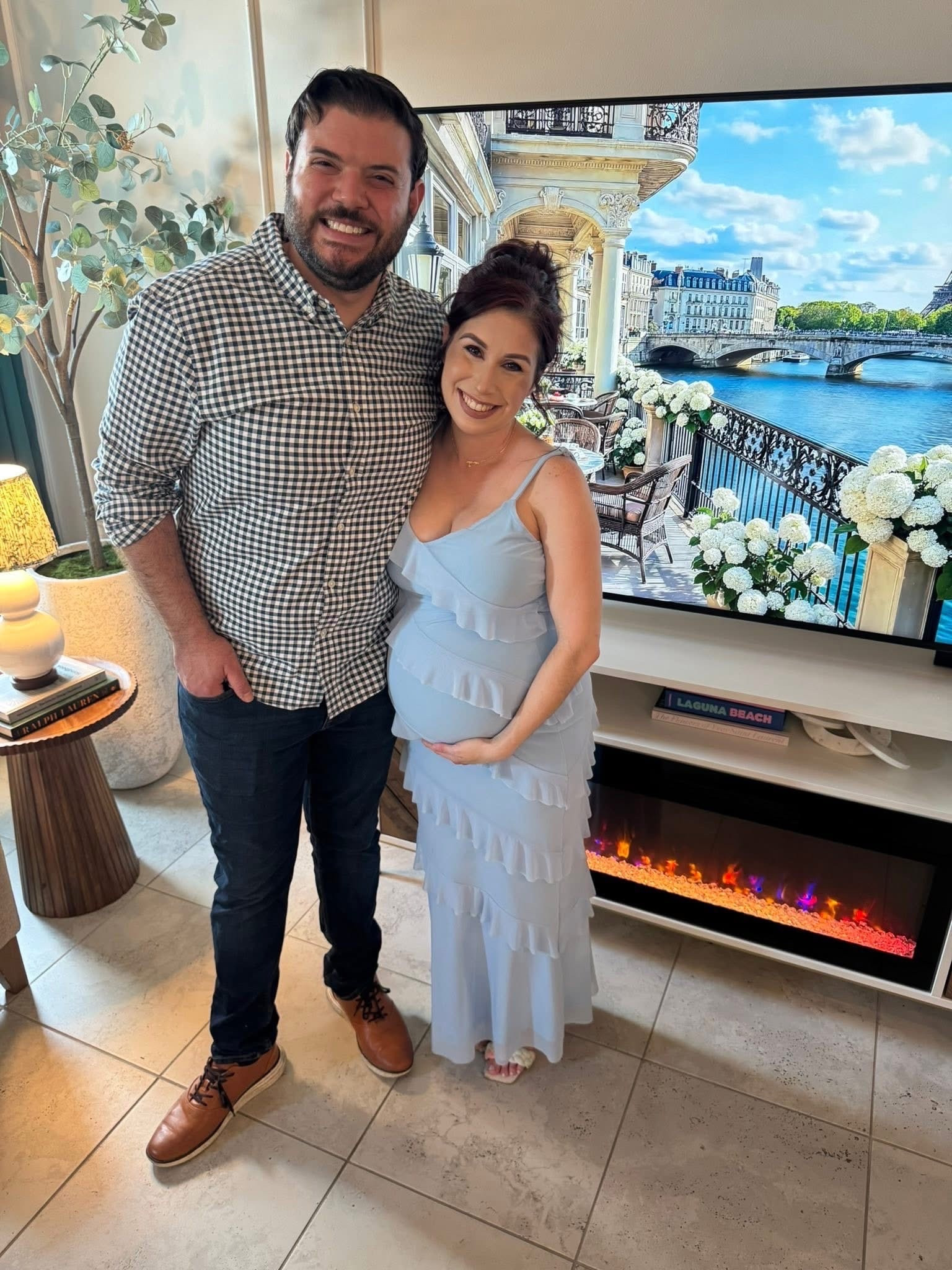 Loving this blue dress! It’s stretchy, comfortable and absolutely perfect for any expecting mothers to wear for their upcoming baby shower! For reference, I am 4’10” and I bought a small. 

#LTKootd #LTKBump #LTKPetite