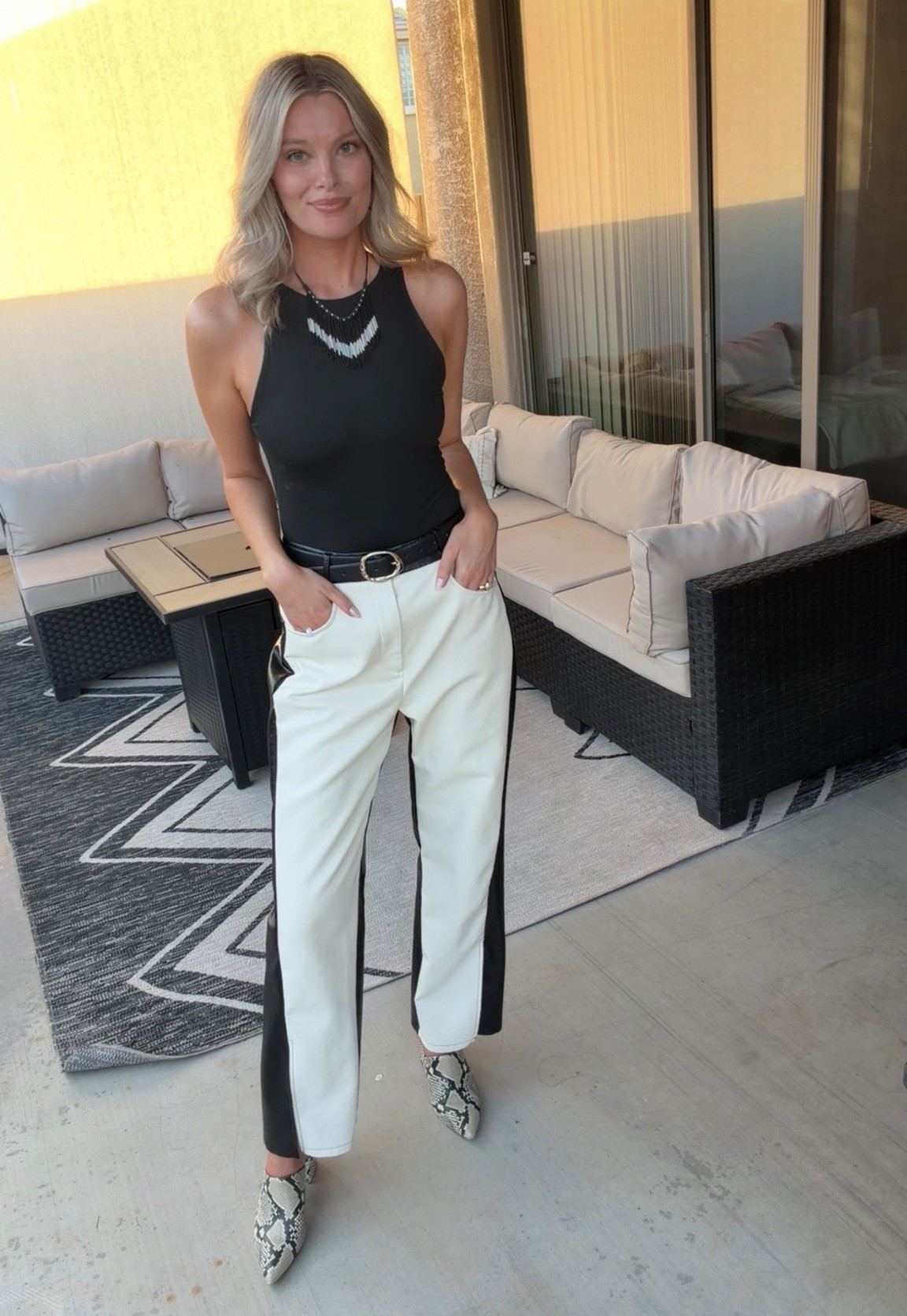 Date night look: simple, polished, and just a touch of statement 🖤

#LTKTall #LTKgrwm #LTKootd