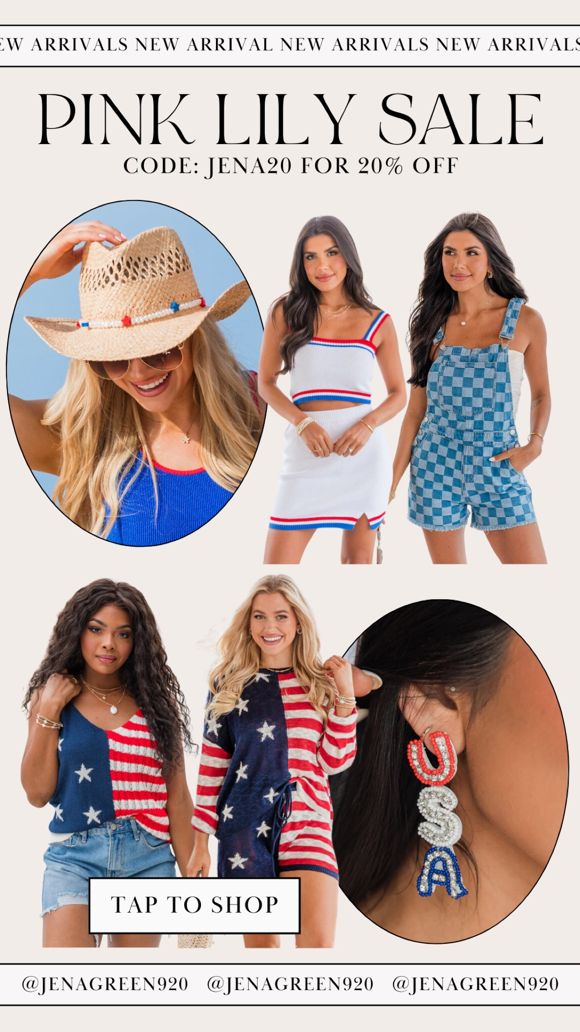Pink Lily Sale | Pink Lily Patriotic Outfits | Memorial Day Fashion 

#LTKfindsunder50 #LTKstyletip #LTKfindsunder100