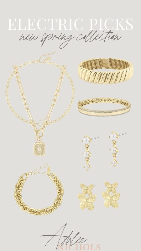Electric picks new spring collection! Loving these new butterfly picks for the spring!!

Electric picks, gold jewelry, gold necklaces, gold bracelets, earrings 

#LTKfindsunder50 #LTKfindsunder100 #LTKSeasonal