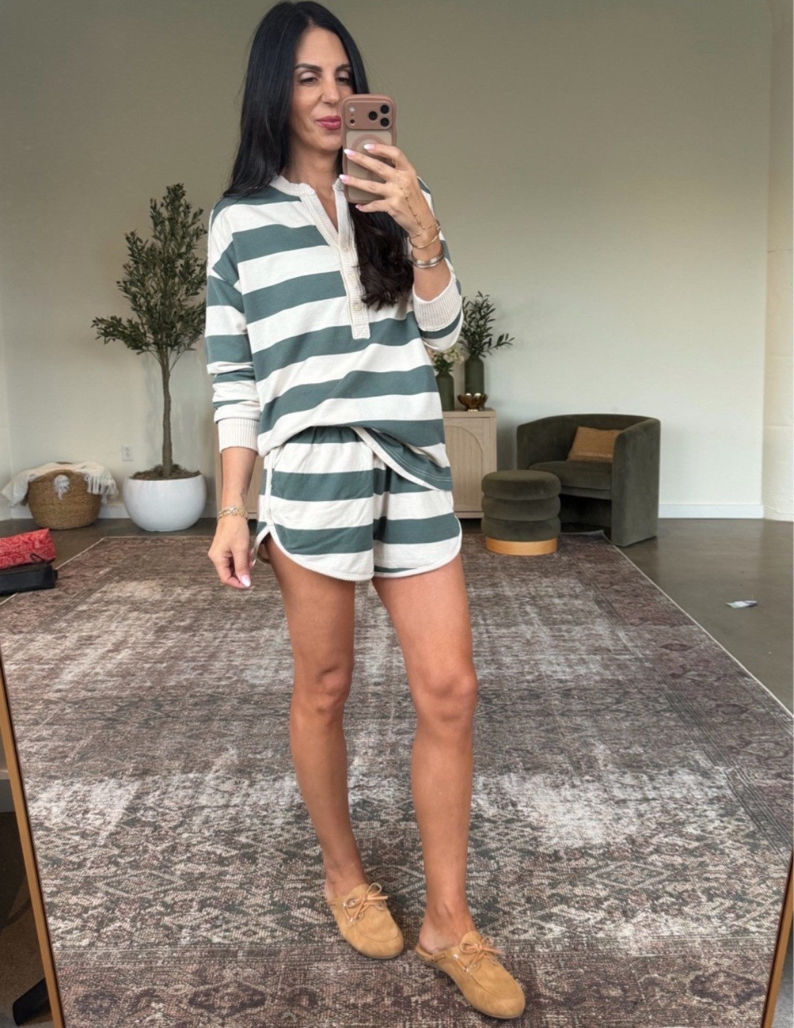 On sale!  
Aerie comfortable set - small top and small shorts

#LTKmomlife #LTKootd #LTKOver40