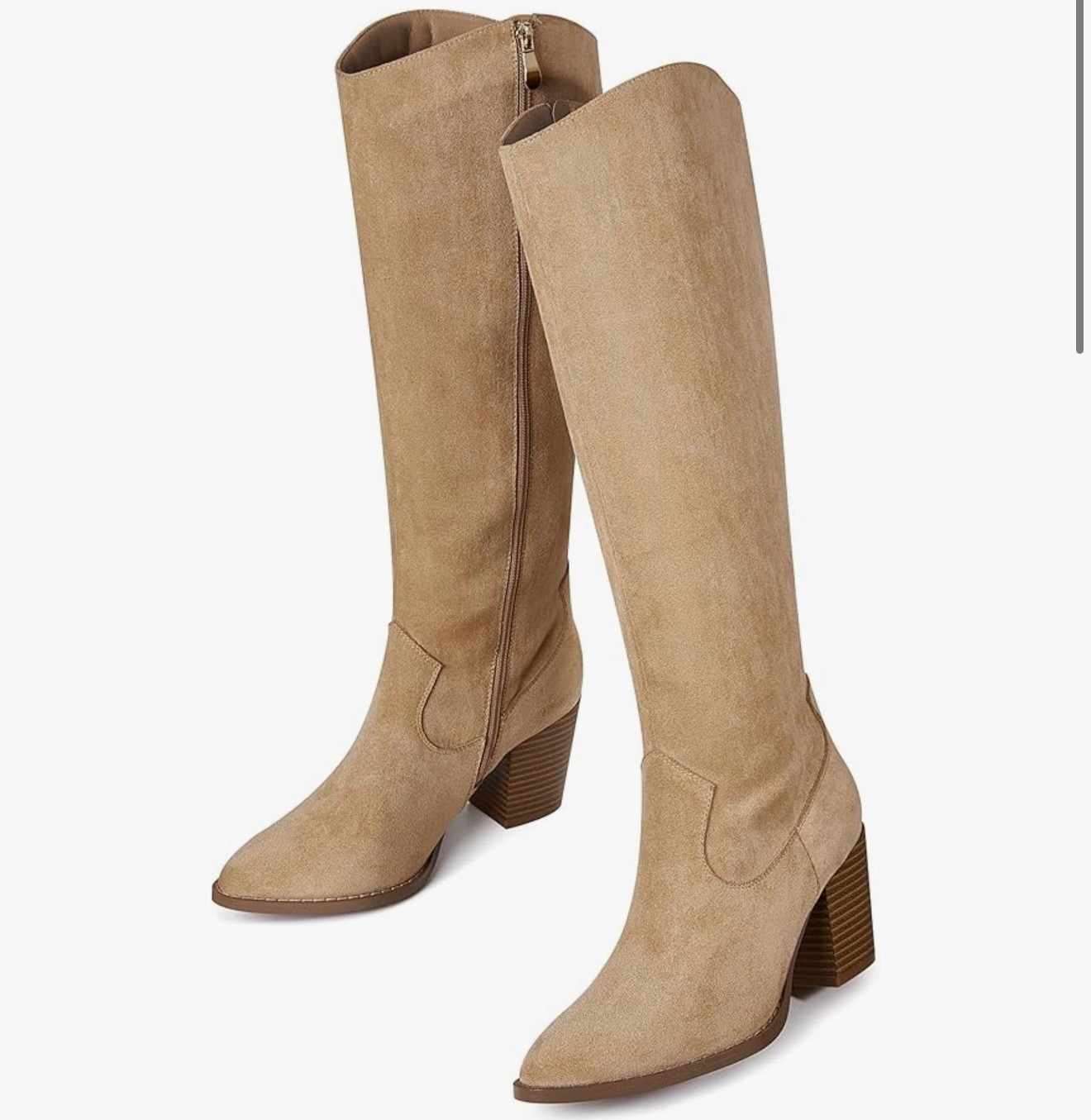 Cute & comfortable boots that come in lots of good colors! Hits perfect on the leg! 

#LTKFindsUnder100 #LTKWorkwear #LTKHoliday