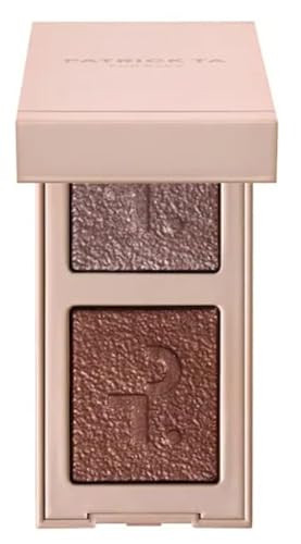 PATRICK TA Major Dimensions Eye Illusions Eyeshadow Duo, Still in the Club, Sepia Sparle, Cocoa Sparkle | Amazon (US)