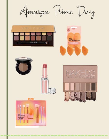 Amazon prime day makeup finds 
Anastasia Beverly Hills 
Real techniques 
L’Oréal 
Urban decay 

#LTKSeasonal #LTKbeauty #LTKxPrimeDay