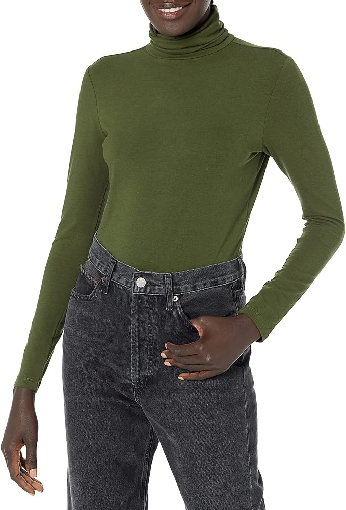 Amazon Essentials Women's Long-Sleeve Turtleneck (Available in Plus Size) | Amazon (US)