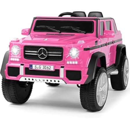 2023 Mercedes G Wagon Ride On Kids Car w/ Remote, Large 12V Battery Licensed Kid Car to Drive 3 Spee | Amazon (US)