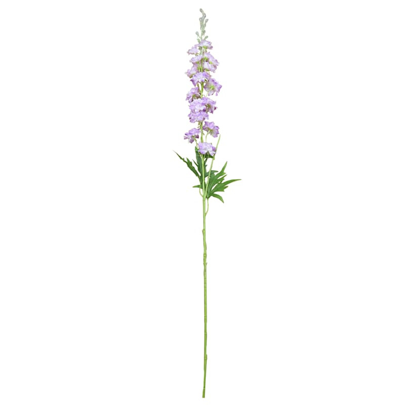 Large Purple Larkspur Floral Stem, 34" | At Home
