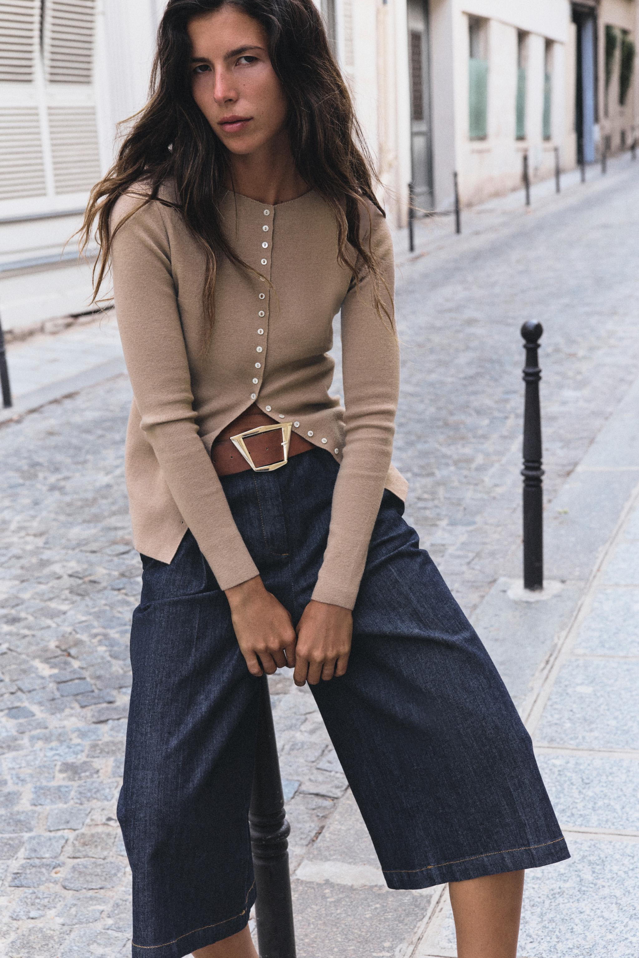 LANGE BERMUDASHORTS MIT G\u00dcRTEL | Zara DE