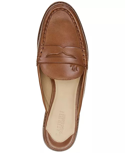 Lauren Ralph Lauren Women's Wynnie Penny Loafer Mules - Macy's | Macy's