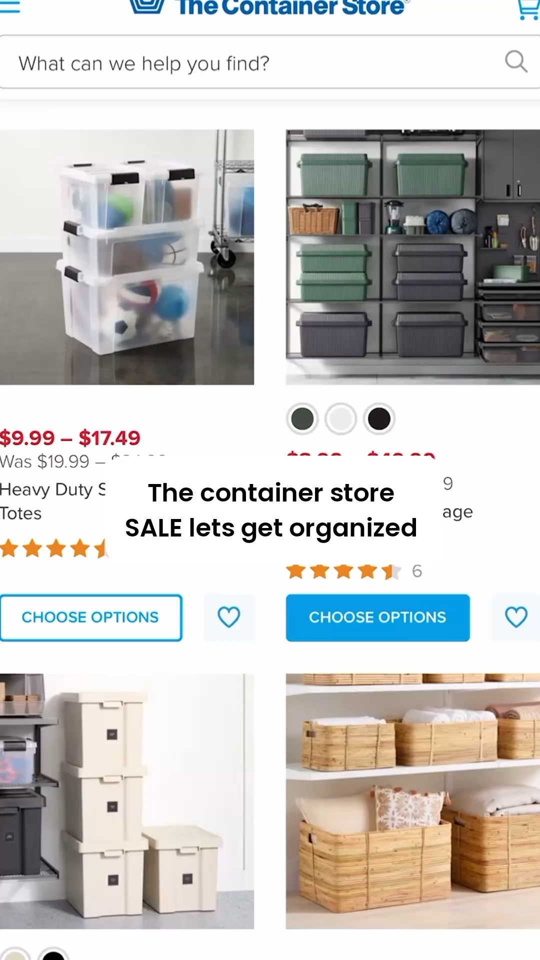 Lets get organized all on SALE! My favorite organizers on sale at @containerstore 

#LTKSaleAlert #LTKHome