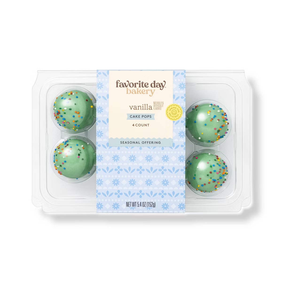 Vanilla Cake Pops - 5.4oz/4ct - Favorite Day™ | Target