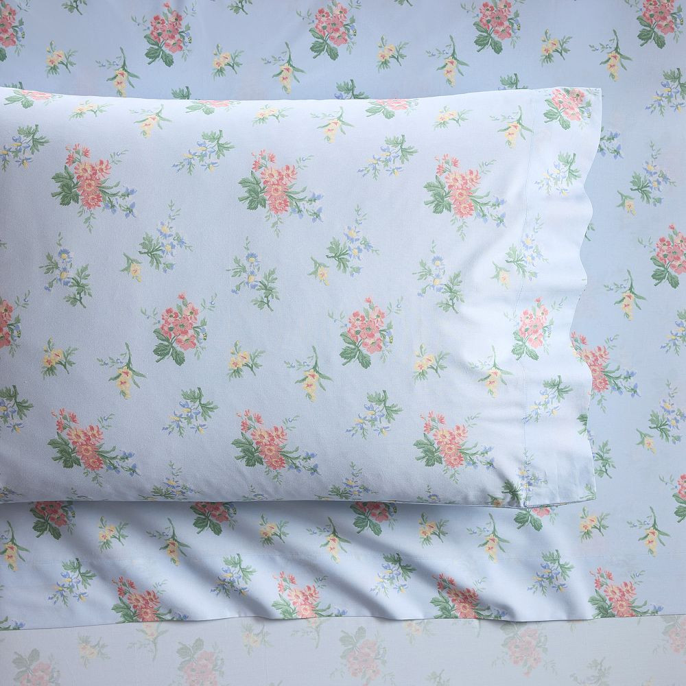 Hill House Home Blue Floral Sheet Set | Pottery Barn Teen
