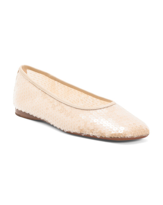 Leah Sequin Ballet Flats | TJ Maxx