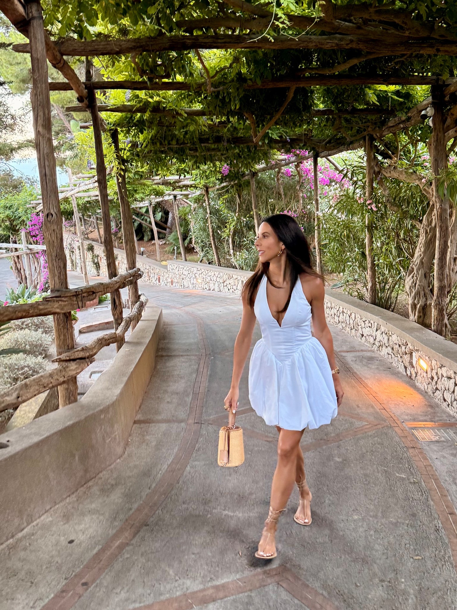 Romantic little white number for dinner in Capri 🤍

#LTKSeasonal #LTKStyleTip #LTKTravel