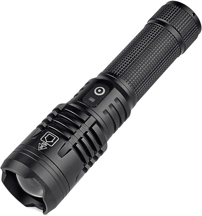Rechargeable LED Flashlights,12000 Lumens Tactical Flashlight,5 Modes Adjustable Focus XHP70.2 LE... | Amazon (US)