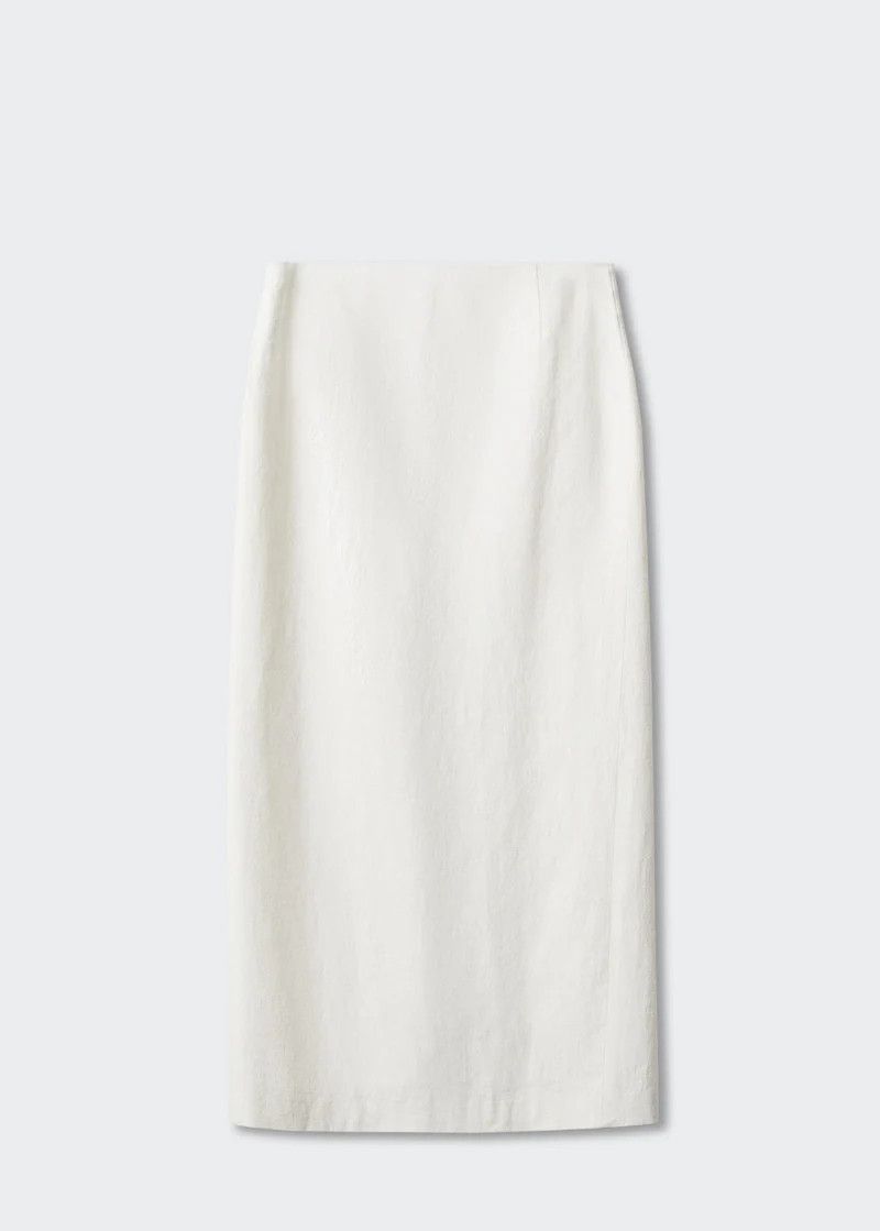 Slit long skirt | MANGO (US)