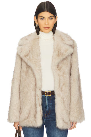 Steve Madden Kindra Coat in Natural from Revolve.com | Revolve Clothing (Global)