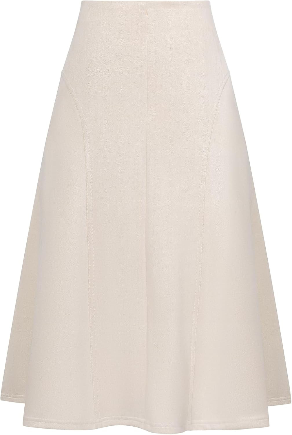 Kate Kasin Women Suede Midi Skirt 2026 Fall Winter High Waist A Line Skirts | Amazon (US)