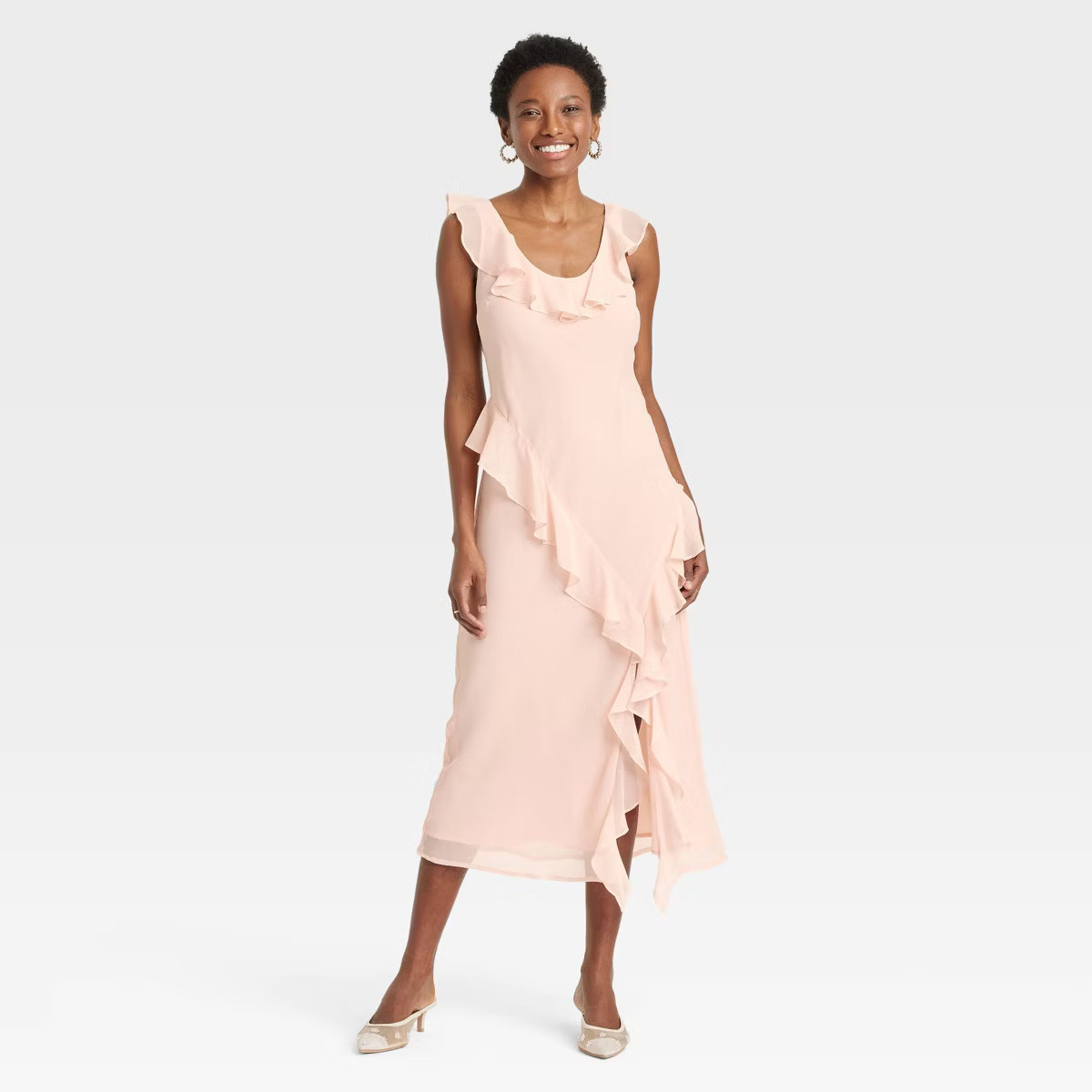 Women's Ruffle Slip Dress - A New Day™ | Target