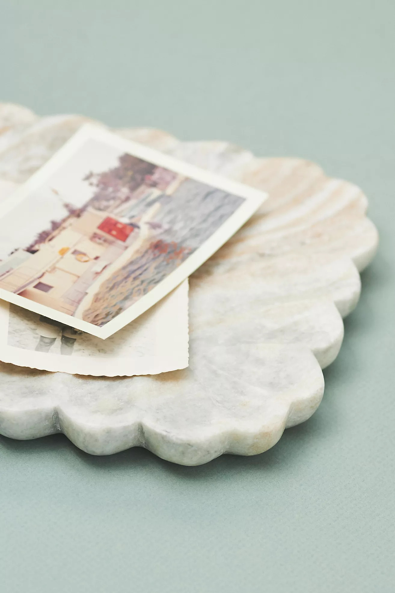 Marble Scalloped Tray | Anthropologie (US)